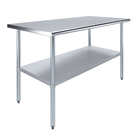 Amgood 30 in. x 60 in. Stainless Steel Table AMG WT-3060
